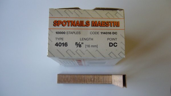 Spotnails Maestri 40/16mm Staples (10,000 Per box)