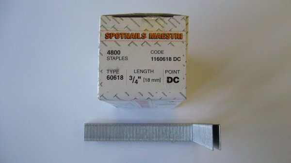 Spotnails Maestri 606/18MM Staples (4,800 Per Box)
