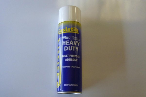Heavy Duty Spray Glue For Underlay 500ml Easi-Stik/Floortac