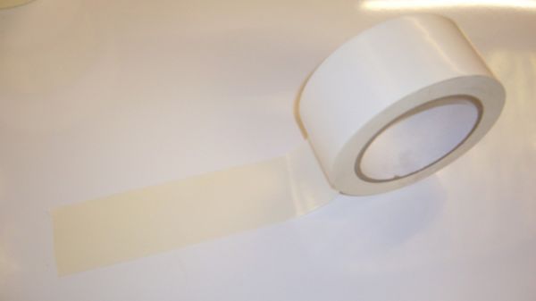 Sticky Floor Marking Tape - White