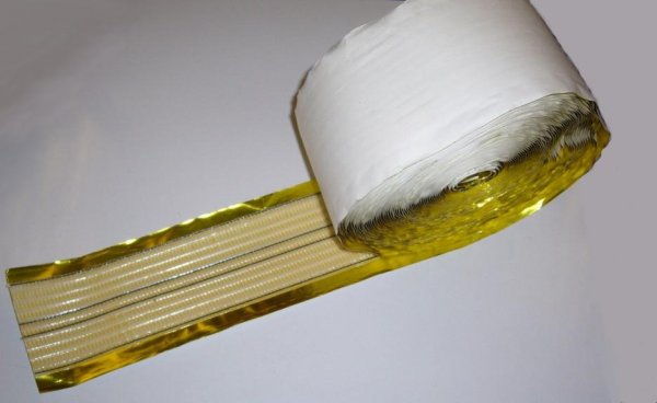 Heat Seam Tape Gold