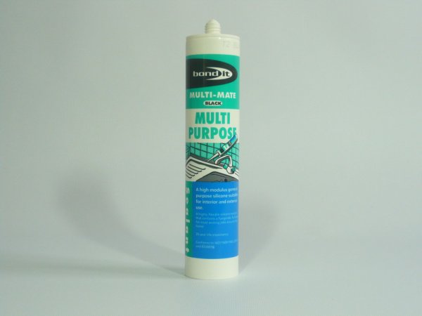 Bond It MULTI-MATE General Purpose Silicone - Black